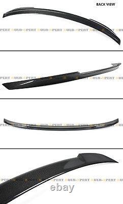 For 2015-2020 Bmw F82 M4 Cs Style Real Carbon Fiber Trunk LID Spoiler Wing