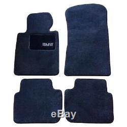 For 325i 325ci 330i 330ci E46 3-Series Genuine Carpeted Floor Mat Set Black