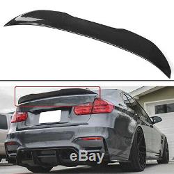 For BMW 13-18 F30 330i 335i F80 M3 REAL Carbon Fiber HighKick PSM Trunk Spoiler