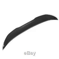 For BMW 13-18 F30 330i 335i F80 M3 REAL Carbon Fiber HighKick PSM Trunk Spoiler