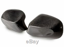 For BMW 1 Series E87 E81 E82 E88 09- 11 Real Carbon Fibre CF Side Mirror Covers