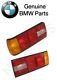 For Bmw E30 318i Pair Set Of Left & Right Taillights Lens Genuine