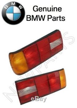 For BMW E30 318i Pair Set of Left & Right Taillights Lens Genuine