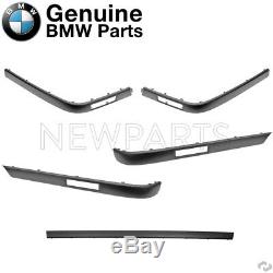 For BMW E34 525i 540i M5 Set of Three Rear & Two Front Impact Strips GENUINE