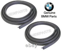 For BMW E36 3 Series Sedan Front Left & Right Door Seals Genuine 51-72-8-196-289