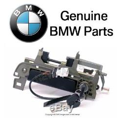 For BMW E36 Outside Door Handle Assembly with Key Front Driver Door Genuine New