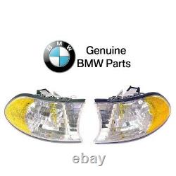 For BMW E38 740i 740iL 750iL Set of Front Left+Right Turn Signal Lights Genuine