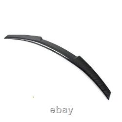 For BMW E90 3 Ser Saloon Rear Boot Trunk Spoiler Lip Wing M3 REAL CARBO /
