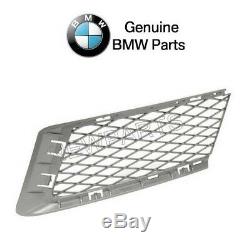 For BMW E92 E93 335i xDrive Set Of 3 Front Bumper Cover Grilles Open Genuine