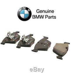 For BMW F10 5-Series Front & Rear Vented Brake Rotors with Pads & Sensors Genuine