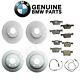 For Bmw F30 320i Front And Rear Disc Brake Rotors & Pads & Sensors Genuine Kit