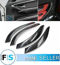 For Bmw Genuine Carbon Fibre Interior Door Handle Cover Trim 3 4 Series F30 F32