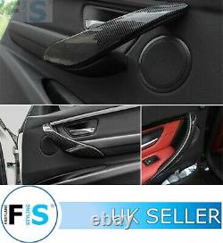 For Bmw Genuine Carbon Fibre Interior Door Handle Cover Trim 3 4 Series F30 F32