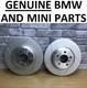 Genuine Bmw 2, 3, 4 Series Brake Discs 34206797600. Rear Pair. F30, F32 Etc. 11x