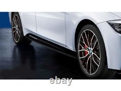 GENUINE BMW G30 G31 M Performance Sill Side Skirts 2411020, 2411019. PAIR. UL2
