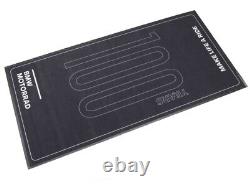 GENUINE BMW MOTORRAD Garage Mat, 77025A5E6D8. 100 Year Anniversary Edition. 19X
