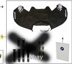 GENUINE BMW Motorrad C650GT SCOOTER CANOPY LEG COVER RAIN PROTECTION 77318527012
