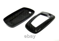 Genuine 3D Carbon Fibre Keyless Smart Key Case Cover BMW 1 2 3 4 5 6 7 Series X4