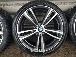Genuine BMW 3 4 Series 19 442 M sport Alloy Wheels & New Tyres F30 31 32 33