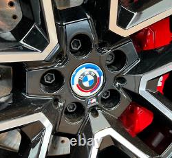 Genuine BMW 50 Years of M Heritage Motorsport 56mm Wheel Centre Set 36125A57484