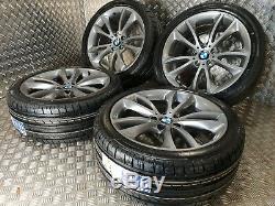 Genuine BMW 5 Series 366 F10 19 Alloy Wheels + NEW Tyres M Sport F11 F06 F12