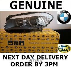 Genuine BMW 5 Series F10 F11 Adaptive Xenon HELLA Headlight Passenger Left Side