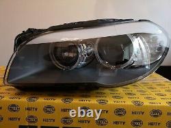 Genuine BMW 5 Series F10 F11 Adaptive Xenon HELLA Headlight Passenger Left Side