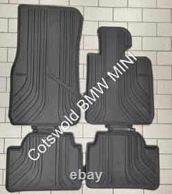 Genuine BMW F20 1 Series RHD Rubber Car Mats Front Rear 51472339848 210210