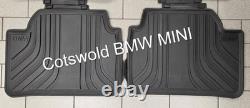 Genuine BMW F20 1 Series RHD Rubber Car Mats Front Rear 51472339848 210210