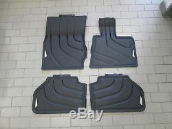 Genuine BMW F25 X3 Front and Rear Tailored Rubber Floor Mats 51472286002 003