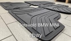 Genuine BMW F32 4 Series Coupe RHD Rubber Car Mats Front Rear 51472285311