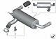 Genuine Bmw M140i M Performance Exhaust With Chrome Tailpipes