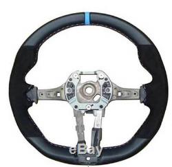 Genuine BMW M Performance Carbon/Alcantara Flat Bottom Steering Wheel M2 M3 M4