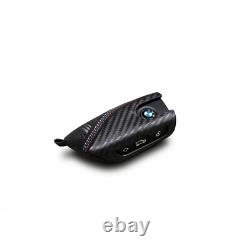 Genuine BMW M Performance Key Cover / Case Black Alcantara / Carbon 82295A56C32