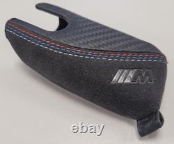 Genuine BMW M Performance Key Cover / Case Black Alcantara / Carbon 82295A56C32