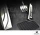 Genuine Bmw M Performance Stainless Pedal Covers Incl Foot Rest Auto 35002232278