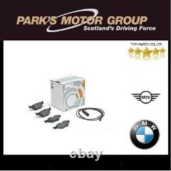 Genuine BMW Rear Brake Pads & Sensor Kit. X3-F25 X4-F26. 34212456869