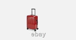 Genuine BMW Red 43L Hard Shell 4 Wheel Suitcase 80225A7C974