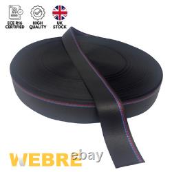 Genuine BMW Seat Belt Webbing Fabric M Sport 47mm Wide Webbing