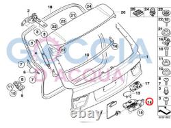 Genuine BMW X5 E70 Rear Trunk Tailgate Lid Lock 51247308849