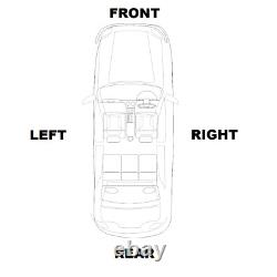 Genuine BMW X5 F15 Upper Right B-Column Cover 51448058896. ANTHRACITE. 30C