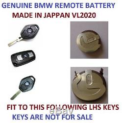 Genuine Bmw Remote Key Battery Panasonic Vl2020 Made In Jappan