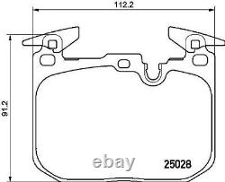 Genuine Brembo P06088 Front Brake Pad Kit for BMW 1 2 3 4 Series NEW OE