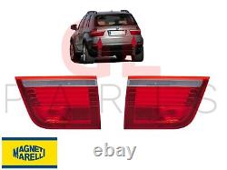 Genuine MARELLI BMW X5 E70 2007 2010 LED Rear Inner Tail Light Lamp Pair L/R