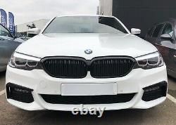 Genuine M Performance BMW 5 Series Gloss Black Kidney Grilles G30/G31 9626586/7