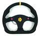 Genuine Momo Model Mod. 30 Black Suede Steering Wheel 320mm. Track Race Rally Etc