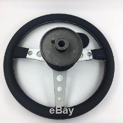 Genuine Momo Prototipo steering wheel and hub boss kit. For BMW Alpina with horn