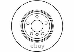 Genuine NAP Pair of Front Brake Discs for BMW X3 i 2.5 Litre (05/2004-11/2006)