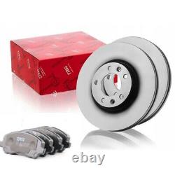 Genuine TRW Rear Brake Discs & Pad Set for BMW 120d xDrive 2.0 (11/2012-02/2015)