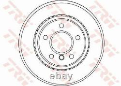 Genuine TRW Rear Brake Discs & Pad Set for BMW 120d xDrive 2.0 (11/2012-02/2015)